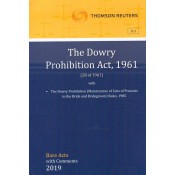 Thomson Reuters The Dowry Prohibition Act, 1961 [Bare Acts with Comment]